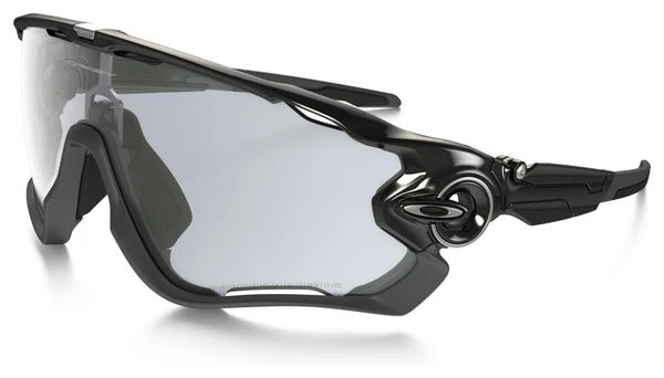 Lentes Fotocromáticas Oakley Jawbreaker Clear To Black Iridium - Montura Negra Pulida / Ref: OO9290-14 3 Lentes Fotocromáticas Oakley Jawbreaker Clear To Black Iridium - Montura Negra Pulida / Ref: OO9290-14