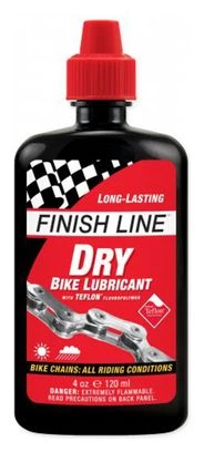 Finish Line Lubricante Seco Con Teflón Para Cadena 120ml