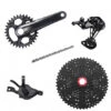 Grupo Shimano XT 12v M8100 Con Cassette Sunrace!